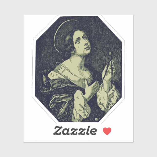 Saint Apollonia Virgin and Martyr (Sheet)