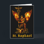 Saint Archangel Raphael Christian Art Faith  Card<br><div class="desc">Saint Archangel Raphael Christian Art Faith</div>