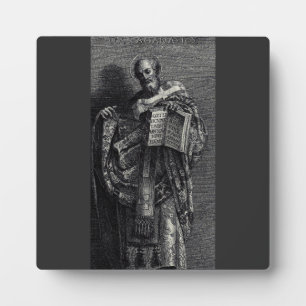 Saint Athanasius of Alexandria Graphic Art Plaque