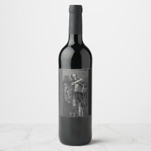 Saint Athanasius of Alexandria Pope and Patriarch Wine Label