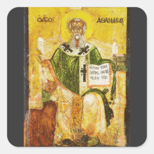 Saint Athanasius of Alexandria Square Sticker