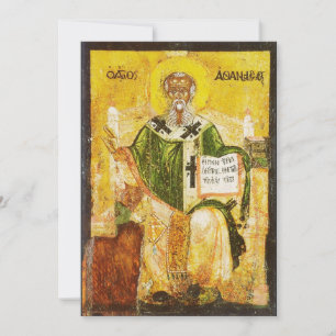 Saint Athanasius of Alexandria Thank You Card