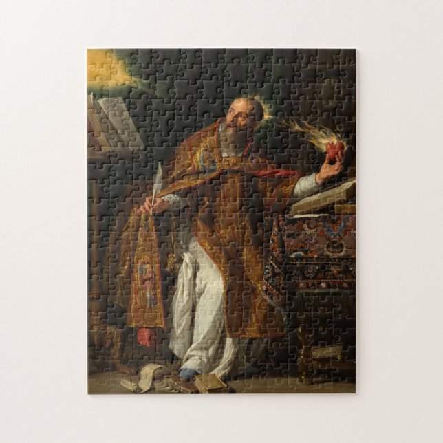 Saint Augustine by Philippe de Champaigne Jigsaw Puzzle (Vertical)