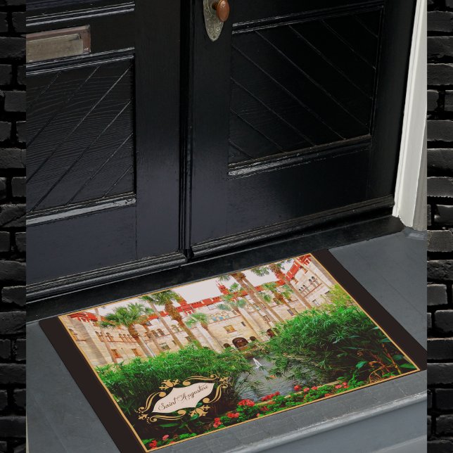 Saint Augustine Florida Lightner Museum & Gardens Doormat (Creator Uploaded)