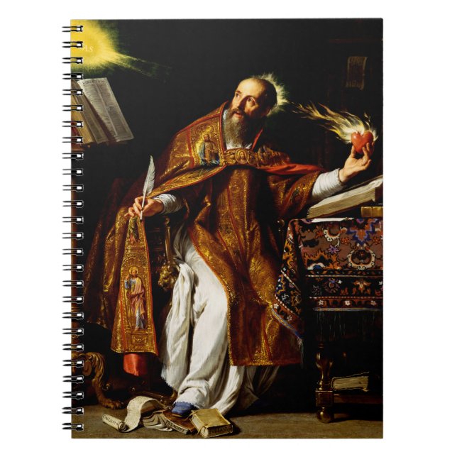 Saint Augustine of Hippo Notebook (Front)
