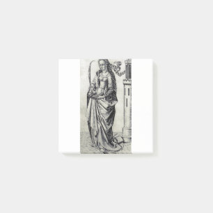 Saint Barbara and her tower Post-it Notes
