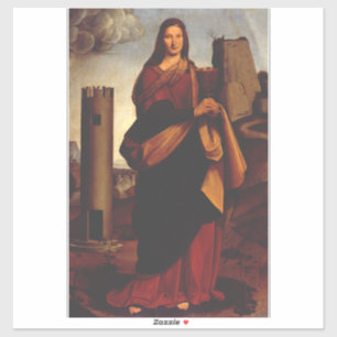 Saint Barbara by Giovanni Antonio Boltraffio