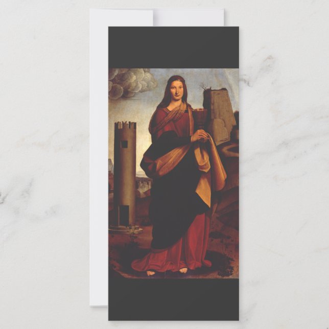 Saint Barbara by Giovanni Antonio Boltraffio (Front)