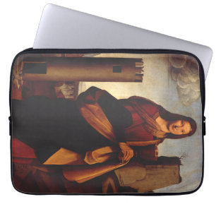 Saint Barbara by Giovanni Antonio Boltraffio Laptop Sleeve