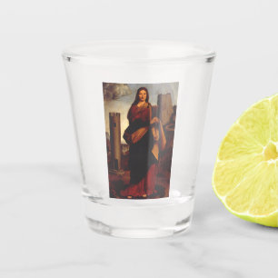 Saint Barbara by Giovanni Antonio Boltraffio Shot Glass
