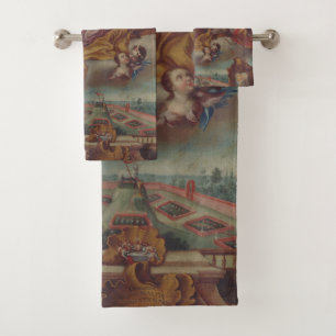 Saint Barbara Virgin and martyr Bath Towel Set