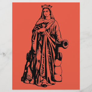 Saint Barbara Virgin and martyr Flyer