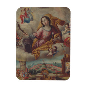 Saint Barbara Virgin and martyr Magnet
