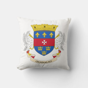 Saint Barthélemy Flag Cushion