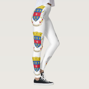 Saint Barthélemy Flag Leggings