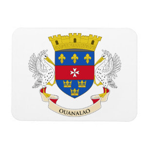 Saint Barthélemy Flag Magnet