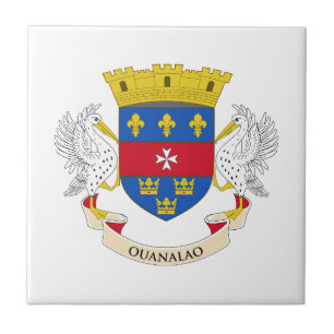Saint Barthélemy Flag Tile