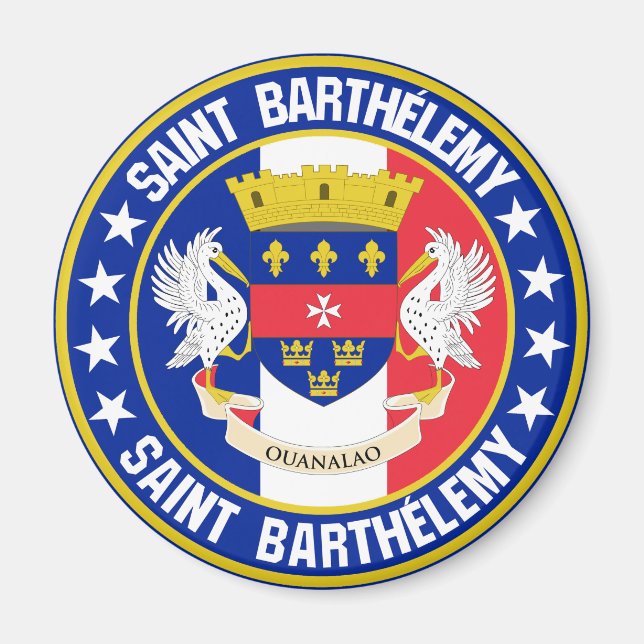 Saint Barthélemy                                   Magnet (Front)