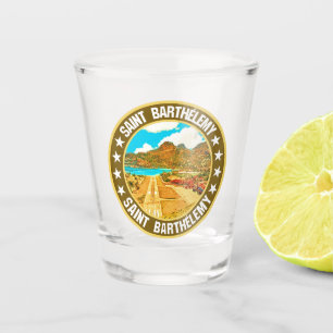 Saint Barthélemy Shot Glass