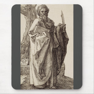 Saint Bartholomew the Apostle by Albrecht Durer Mouse Pad