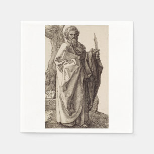 Saint Bartholomew the Apostle by Albrecht Durer  Napkin
