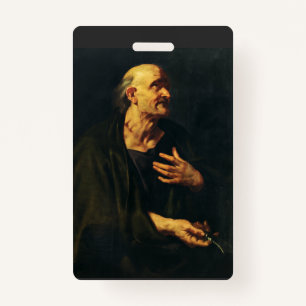 Saint Bartholomew the Apostle by Rubens ID Badge