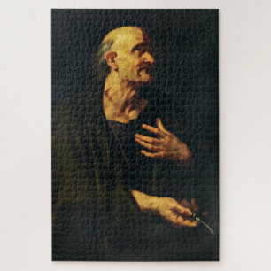 Saint Bartholomew the Apostle by Rubens Jigsaw Puzzle