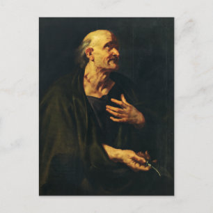 Saint Bartholomew the Apostle by Rubens Postcard