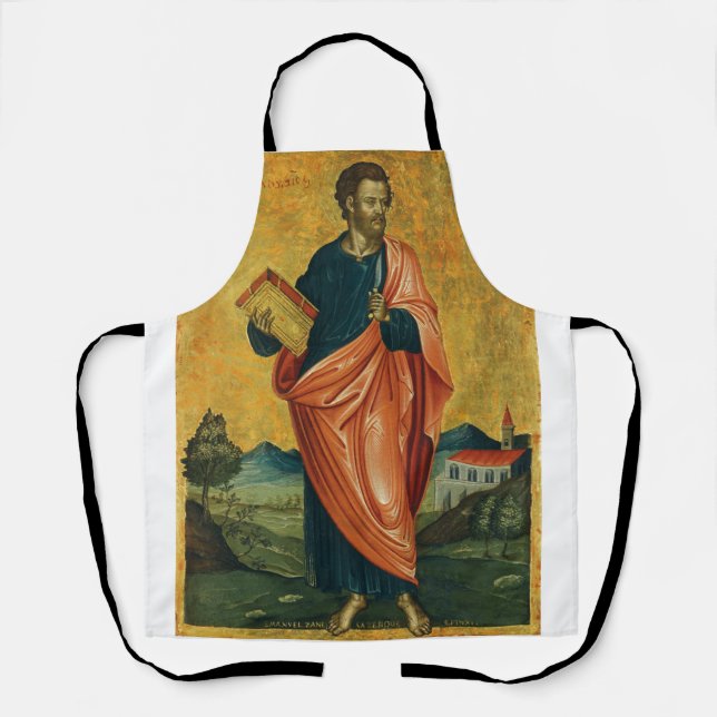 Saint Bartholomew the Apostle Fine Art Apron (Front)