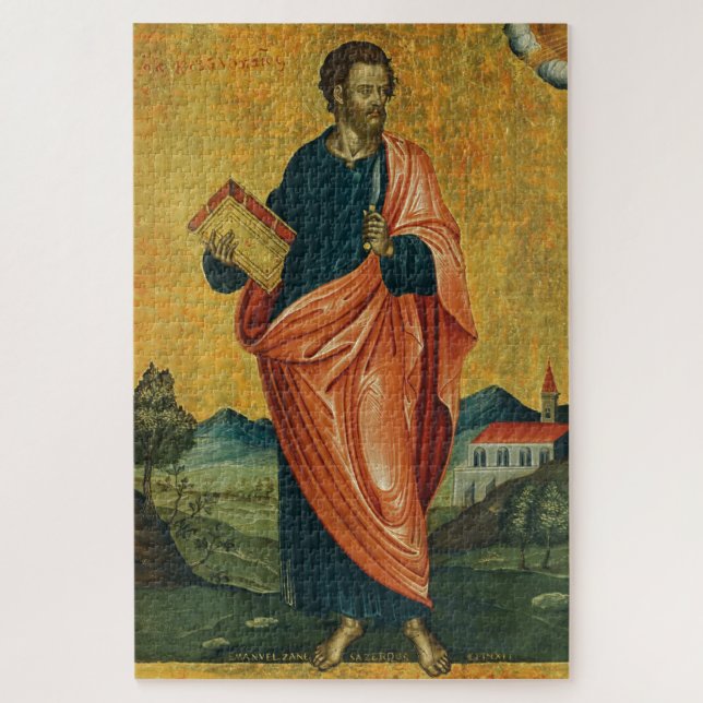 Saint Bartholomew the Apostle Fine Art Jigsaw Puzzle (Vertical)