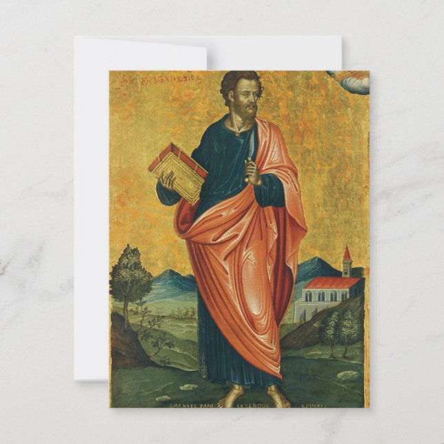 Saint Bartholomew the Apostle orthodox icon (Front)