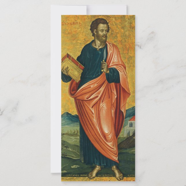 Saint Bartholomew the Apostle orthodox icon (Front)