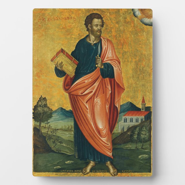 Saint Bartholomew the Apostle orthodox icon Plaque (Front)