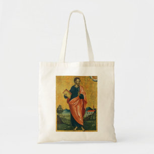 Saint Bartholomew the Apostle orthodox icon Tote Bag
