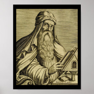 Saint Basil c400 AD Poster