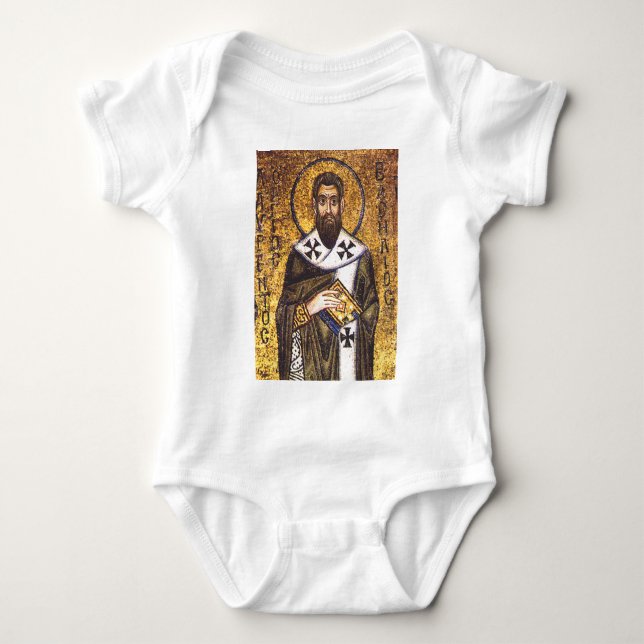 Saint Basil of Caesarea Baby Bodysuit (Front)