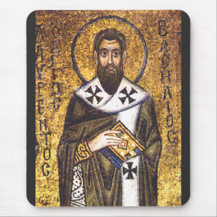 Saint Basil of Caesarea Mouse Pad