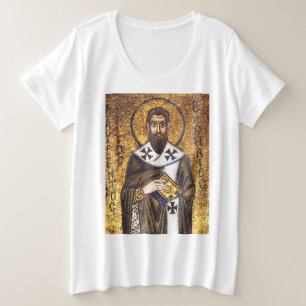 Saint Basil of Caesarea Plus Size T-Shirt