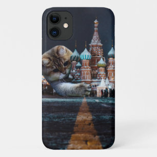 Saint Basil’s Cathedral and Hosico Case-Mate iPhone Case