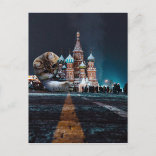 Saint Basil’s Cathedral and Hosico Postcard
