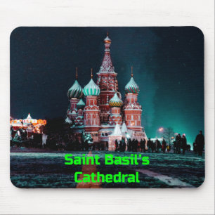 Saint Basil’s Cathedral, Moscow, Russia Mouse Pad