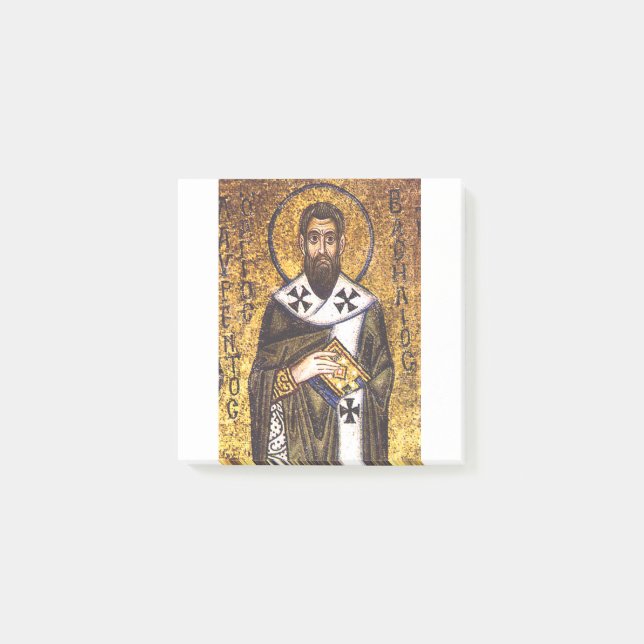 Saint Basil the Great Mosaic Post-it Notes (Front)