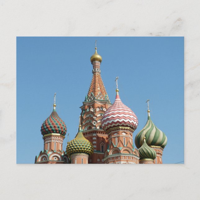 Saint Basil's Cathedral Postcard (Front)