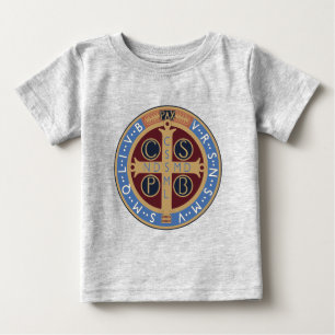 Saint Benedict Medal Baby T-Shirt