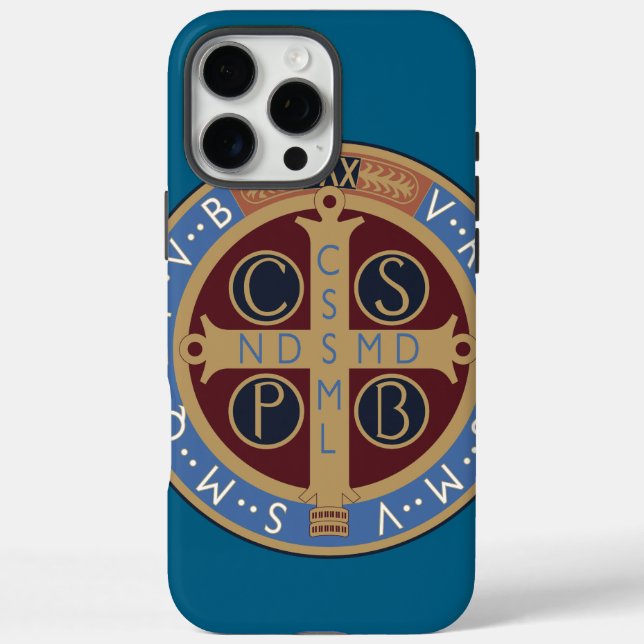 Saint Benedict Medal Case-Mate iPhone Case (Back)