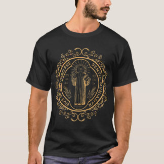 Saint Benedict Medal Christian Premium T-Shirt