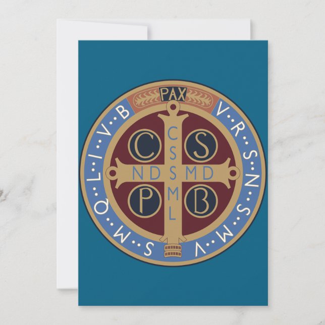 Saint Benedict Medal Invitation (Front)