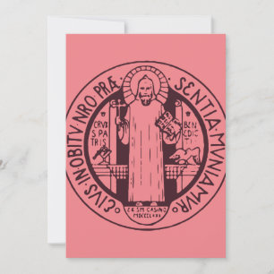 Saint Benedict Medal Invitation