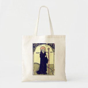 Saint Benedict of Nursia Abbot of Monte Cassino Tote Bag