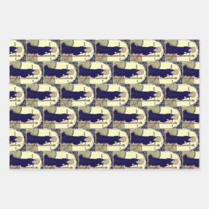 Saint Benedict of Nursia Abbot of Monte Cassino Wrapping Paper Sheet